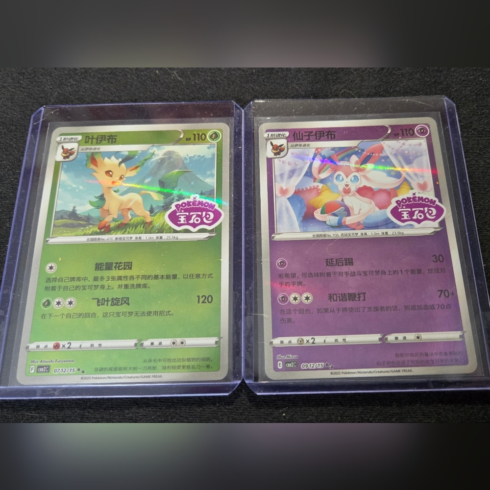 Pokémon Cards Chinese - Stamped Holo Rares